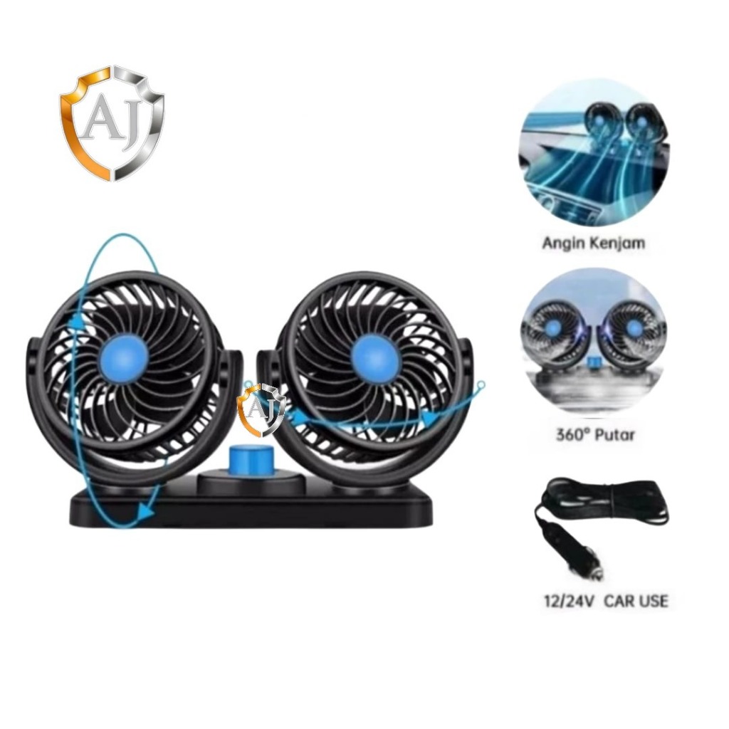 Se7en Kipas Mobil 12 Volt 24 Volt Seven / Pendingin Ruangan Mobil