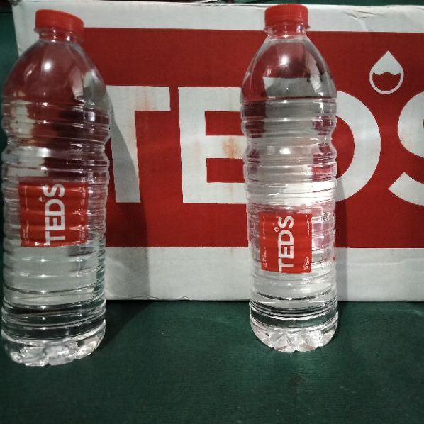 Teds air mineral 600ml 1 dus isi 24 botol