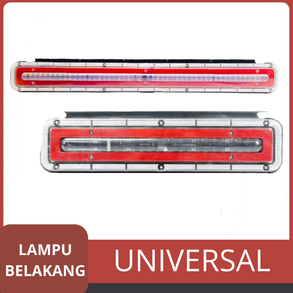 Lampu LED Stop Rem Belakang Truk Trailer Mobil 24v WF-089