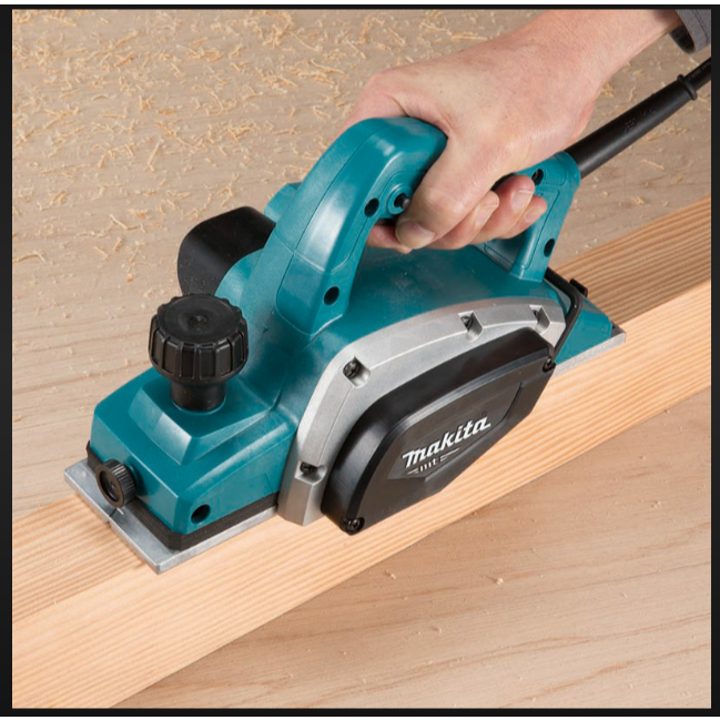 Makita M1902B Mesin Serut Sugu Pasah Ketam Kayu Listrik Planer Electrik 580 Watt