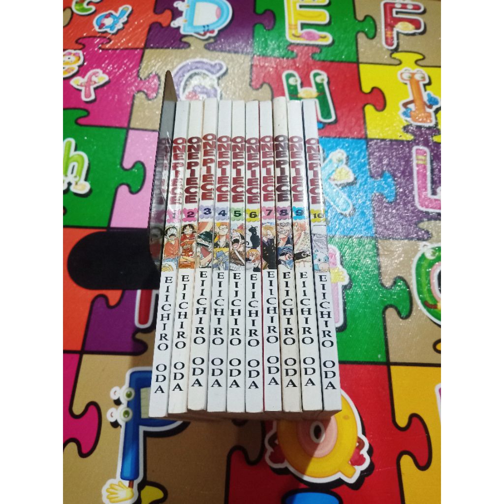Set ONE PIECE 1 - 10 (Bekas) (2002)