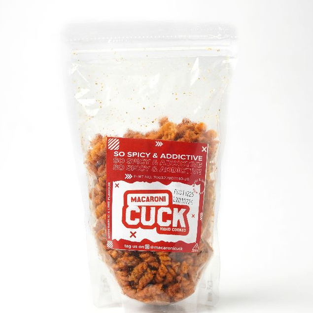 Macaroni Cuck Makaroni Spiral Daun Jeruk Kemasan 200 Gram
