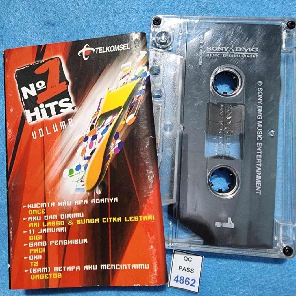 Kaset pita Kompilasi No 1 Hits Vol 7 / Once Vagetoz Kangen Band