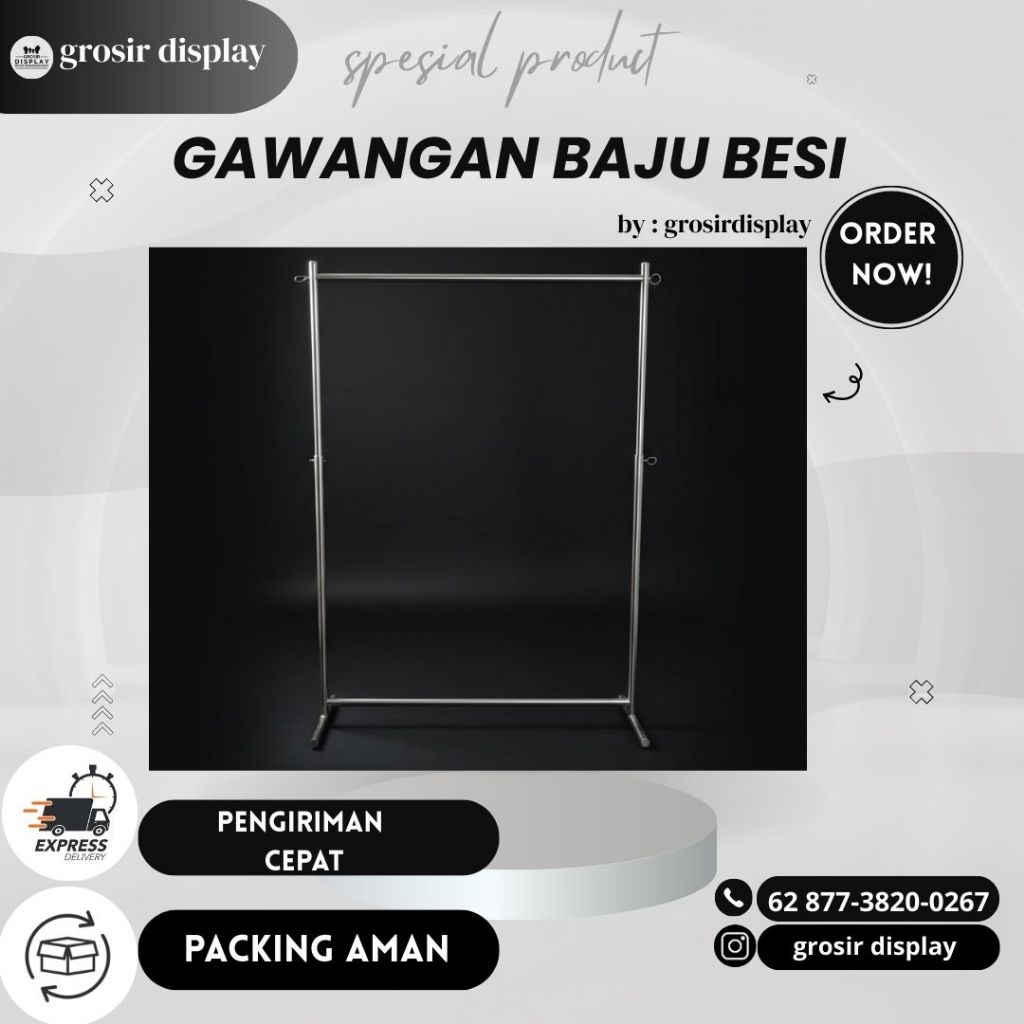 GAWANGAN BESI  GANTUNGAN BESI BAJU MURAH GROSIR GAWANGAN BAJU