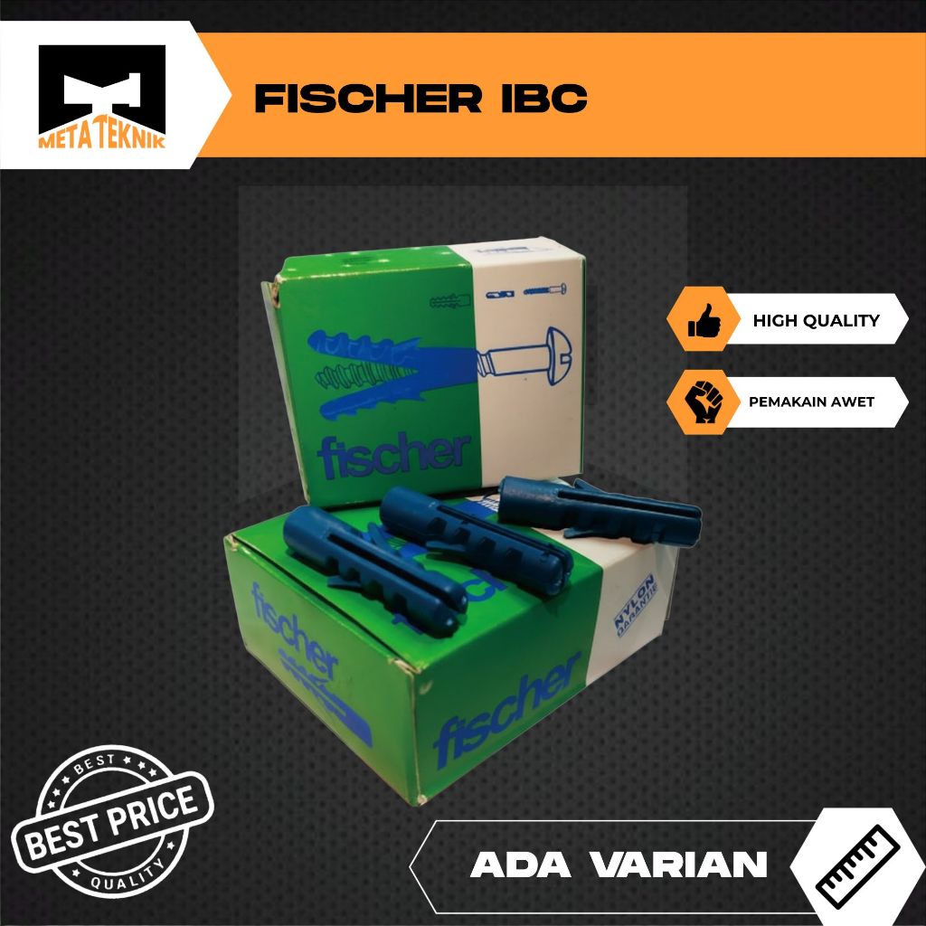 Skrup Pengencang Sekrup S5 - S6 - S8 - S10 - S12 100pcs per kotak / Alat pengencang Wall Plug / Vise