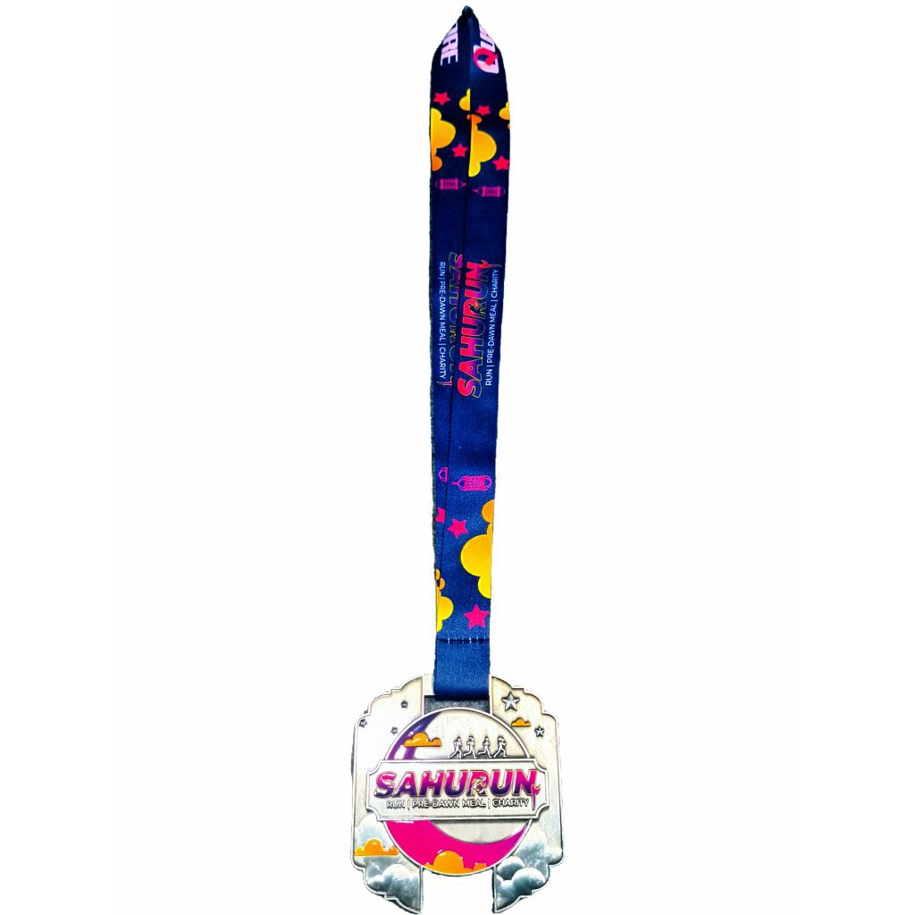 Medali Finisher Running Event Lari Sahurun