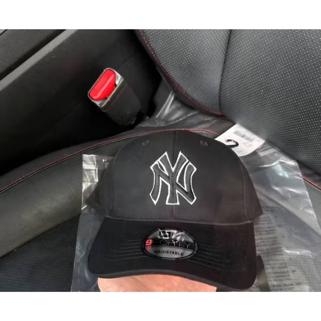 TOPI BASEBALL MLB NY WHIRE LIST WHITE ORIGINAL BLACK CAPS / TOPI PRIA WANITA FULL SET / TOPI BEST SE