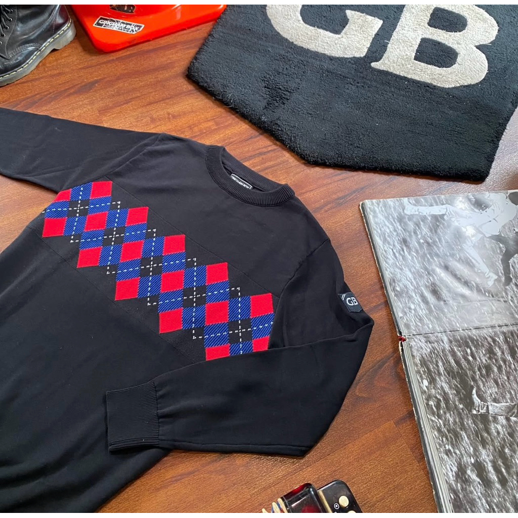 Crewneck argyle