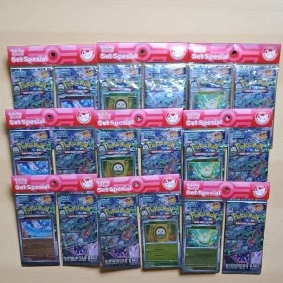 Promo Kartu Pokemon TCG Set Spesial Bimbingan Rasi Promo Card Scorbunny Rowlet Togedemaru Kartu Orig
