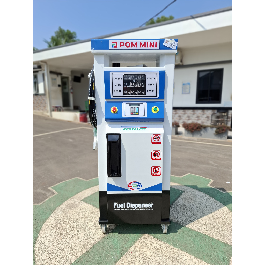 POM MINI - Pertamini Digital 1 Nozzle 210 Liter