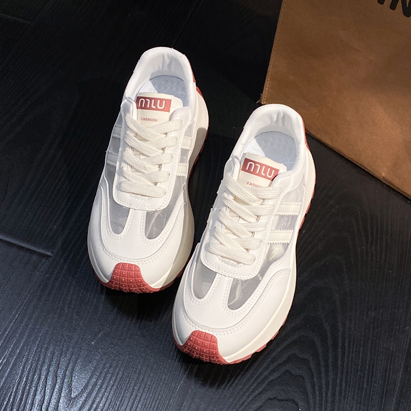 XINBAINIU Sepatu Sneakers Wanita Tinggi 5/10cm