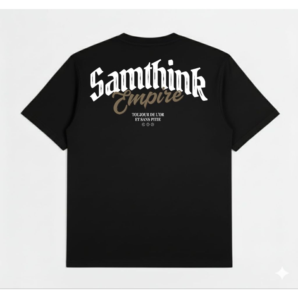 Samthik Kaos Distro Original Tulisan Samthink Punggung