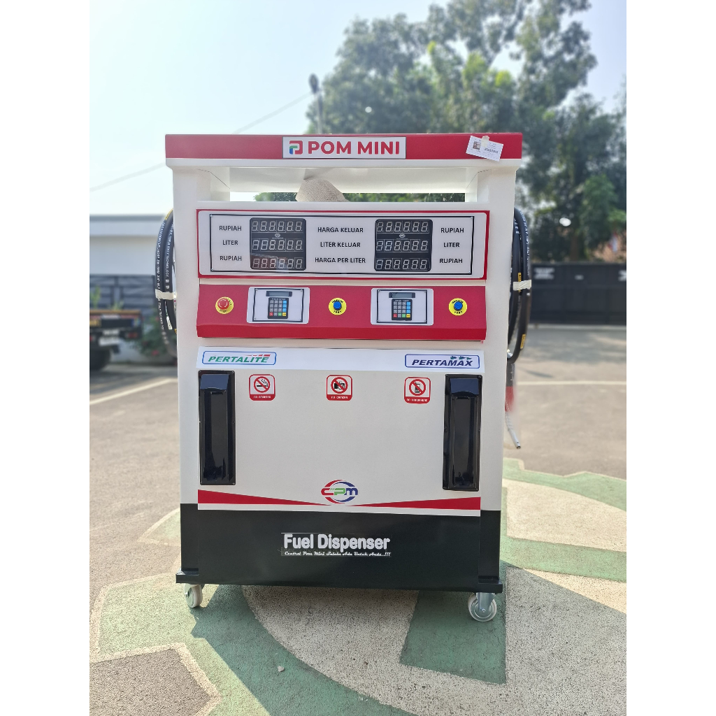POM MINI - Pertamini Digital 2 Nozzle 2 x 110 Liter