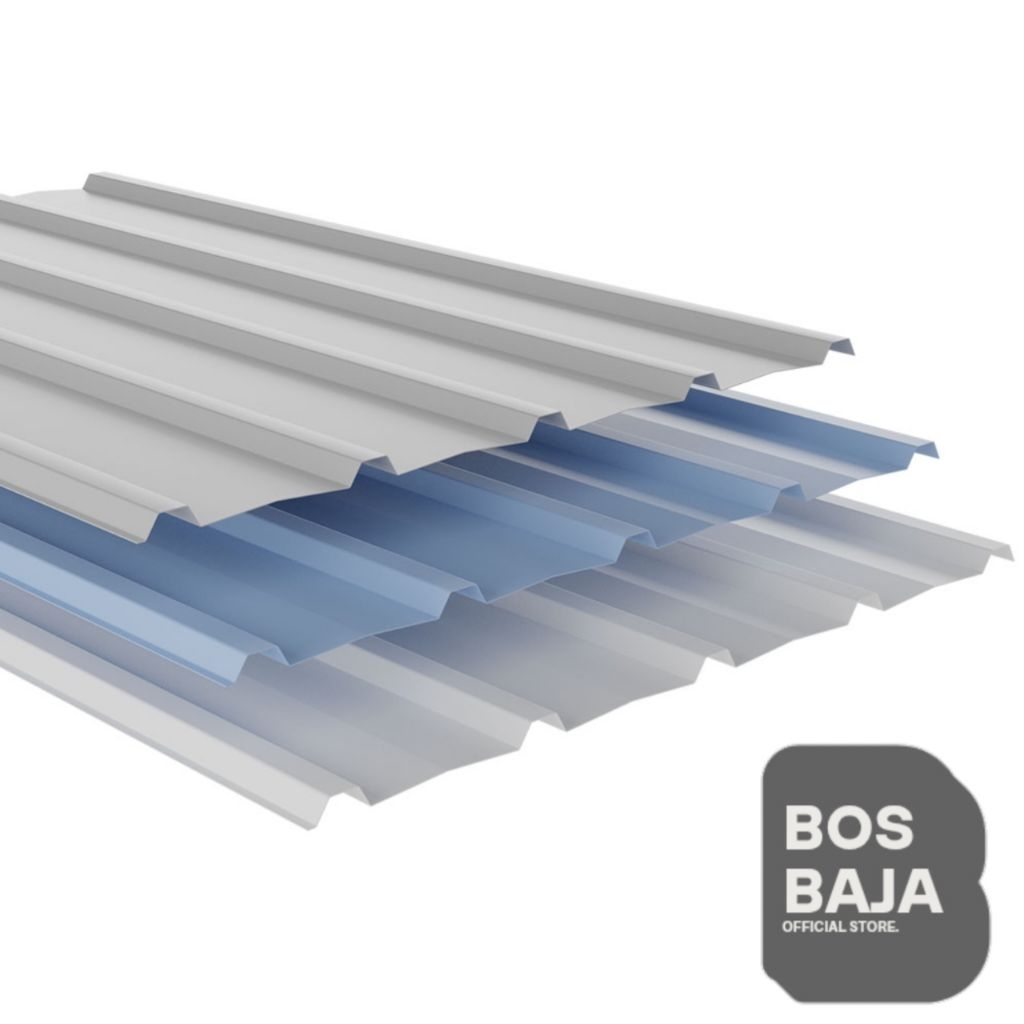 Atap Upvc Single Layer Alderon RS Trimdeck 5 Meter