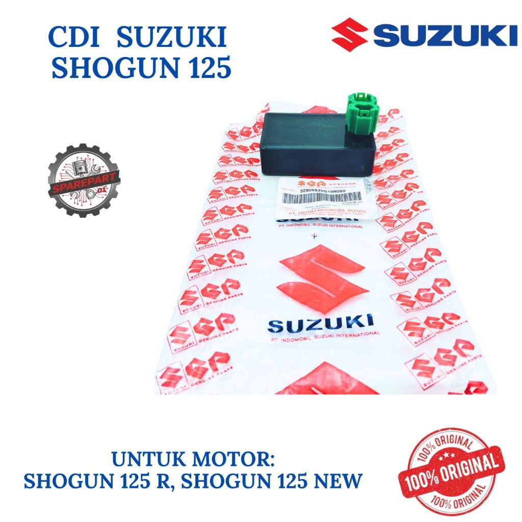 CDI ORIGINAL SUZUKI SHOGUN SHOGUN 125, CDI SHOGUN 125 R, SHOGUN 125 NEW