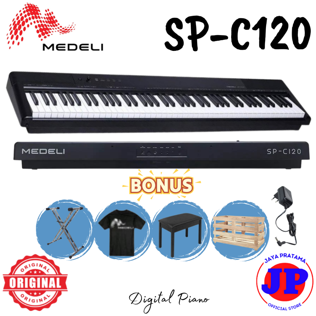 Piano Medeli SP-C120 Digital Piano 88-Keys Digital Piano Original Medeli SPC 120