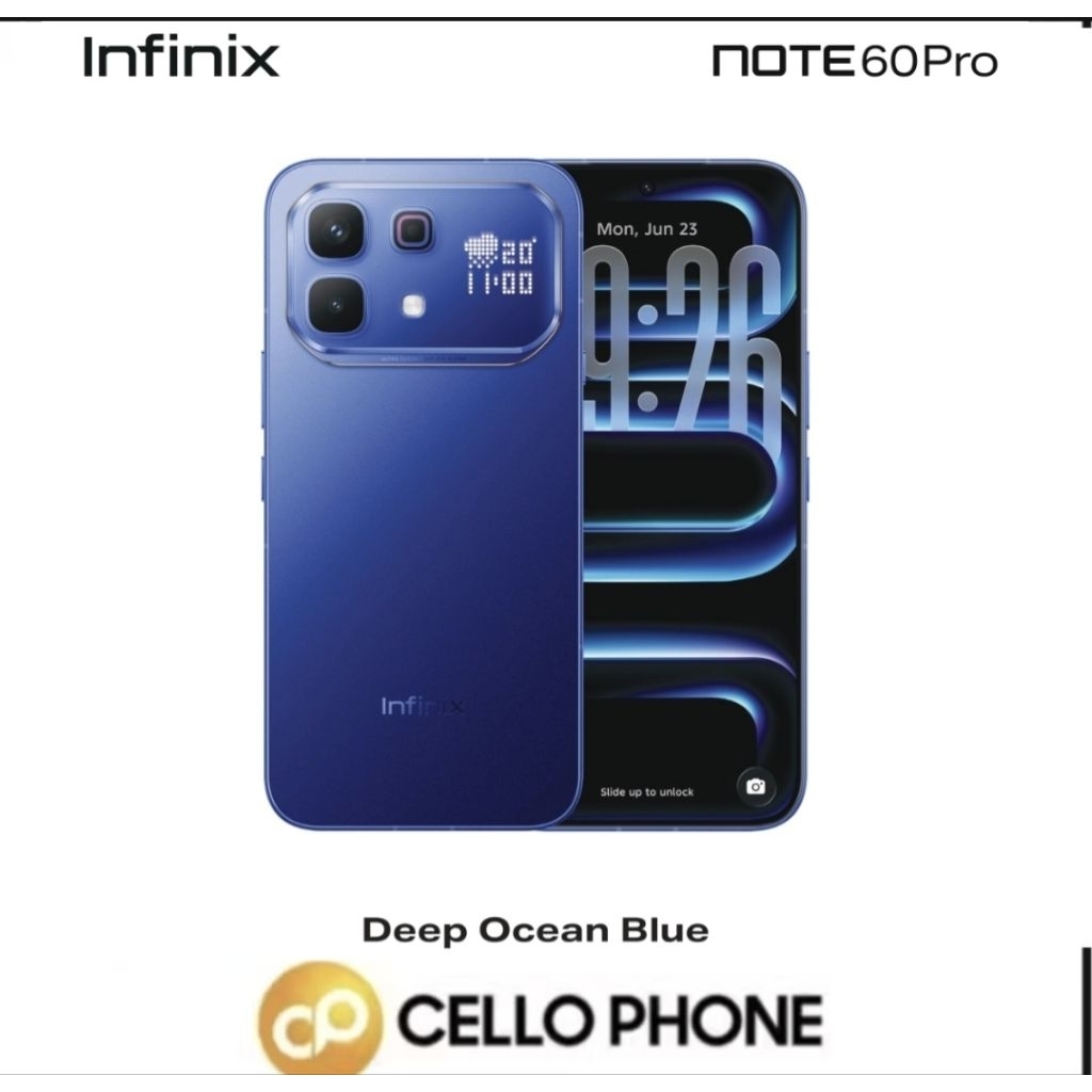 Infinix Note 60 pro 12/256 Snapdragon 7s Gen 4 | Garansi resmi Infinix Indonesia (CELLO PHONE)
