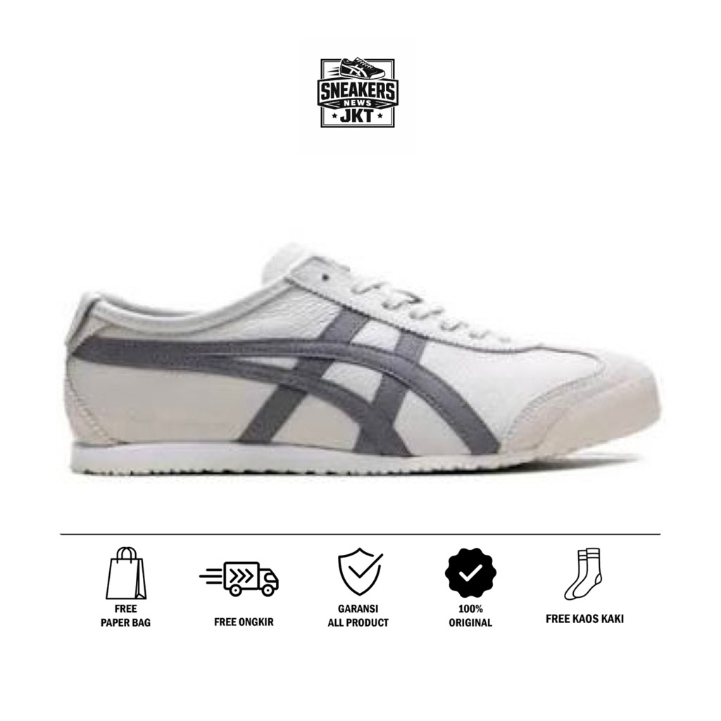 Sepatu Onitsuka Tiger Indonesia Tali Oatmeal Carbon Sepatu Unisex