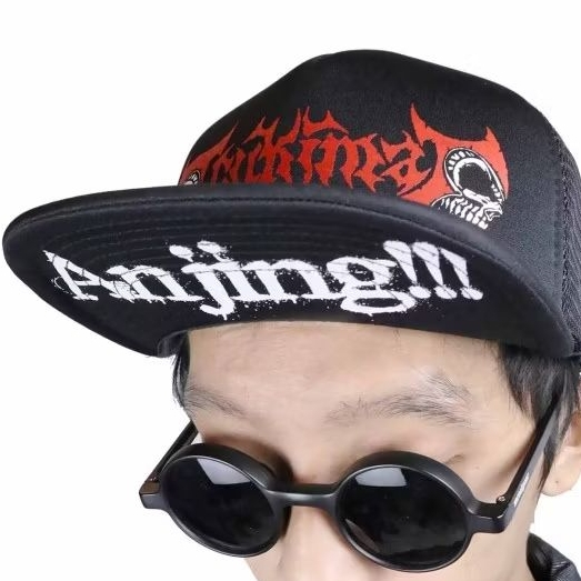 TCUKIMAY - ANJG - SNAPBACK TRUCKER /  TRASHPUNK / TOPI DISTRO BAND ORIGINAL