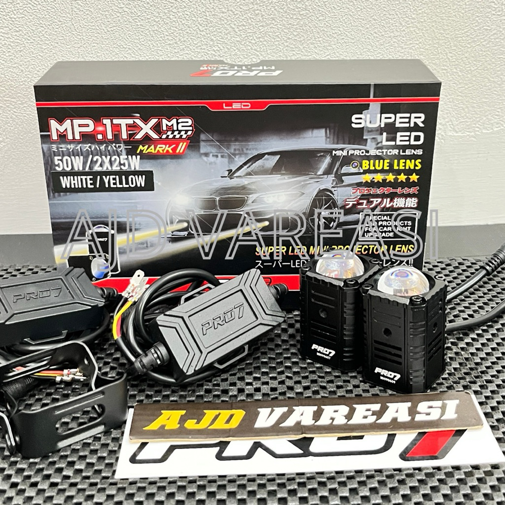 MINI PROJIE PRO7 | MINI LASER PRO7 MP.1TX M2 Mark II | MINI LASER 2x25W=50W | Minilaser PRO7