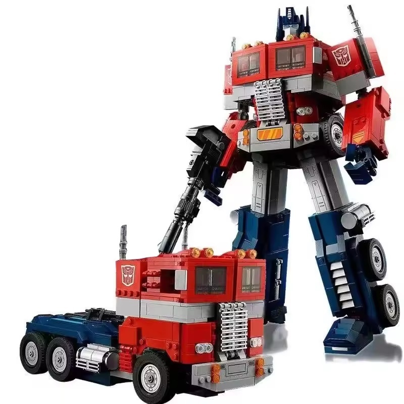 Optimus Prime Transformers Autobots Compatible Robot Car Toys Model Bricks Building Blocks