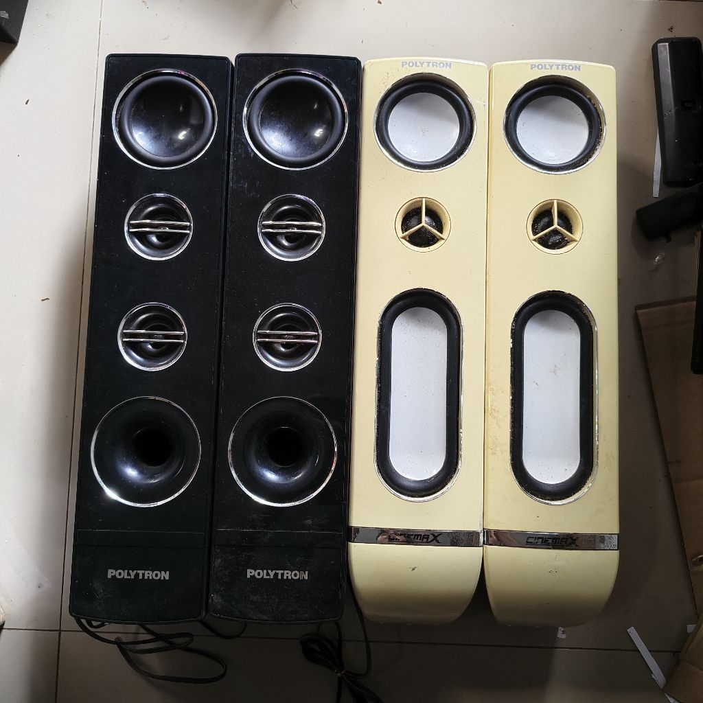 Promo  Speaker Salon TV LCD LED TV Polytron tipe All Series 24 - 32 Inch cabutan normal tested suara
