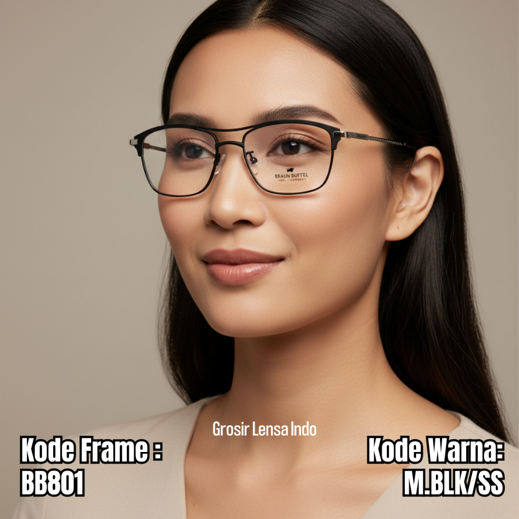 FRAME KACAMATA BRAUN BUFFEL ORIGINAL FRAME SIZE 52