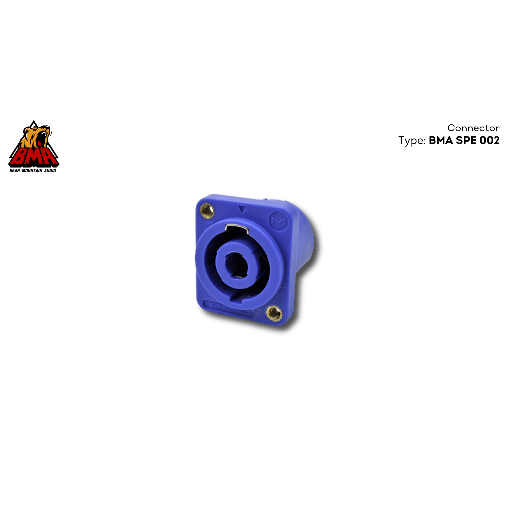 Soket Salon Soket Spikon Box Speaker Conektor Jek Spikon BMA SPE002 (Free Baut) Original Bear Mounta