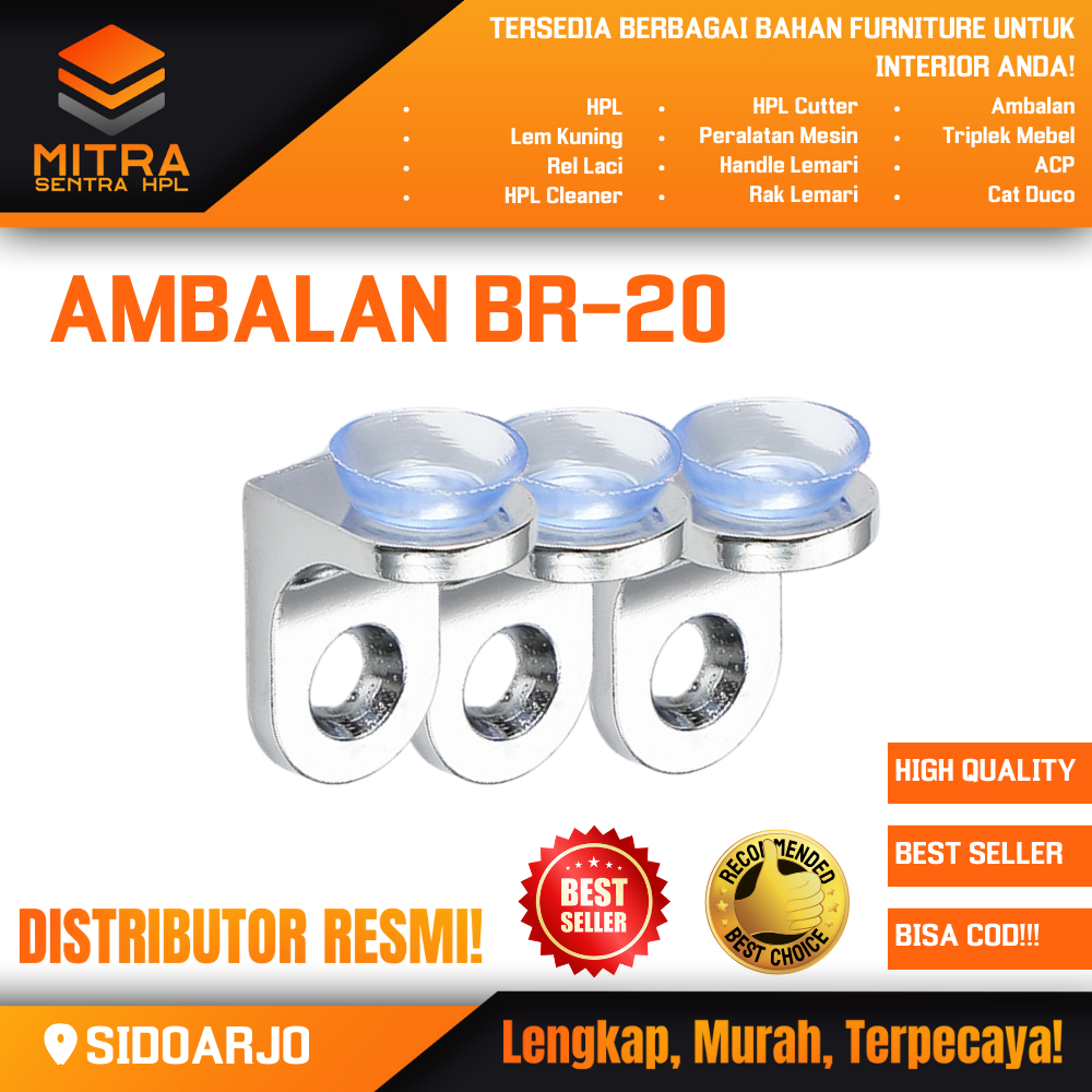 (10 PCS) Sikuan Meja Kaca Kayu Zinc Alloy Tebal Ambalan Rak Lemari