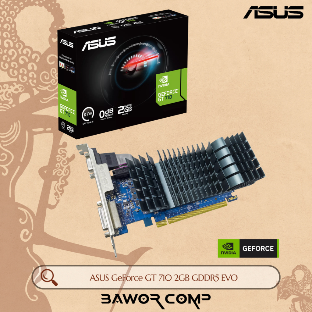 ASUS GeForce GT 710 2GB GDDR5 EVO - VGA Card GT710