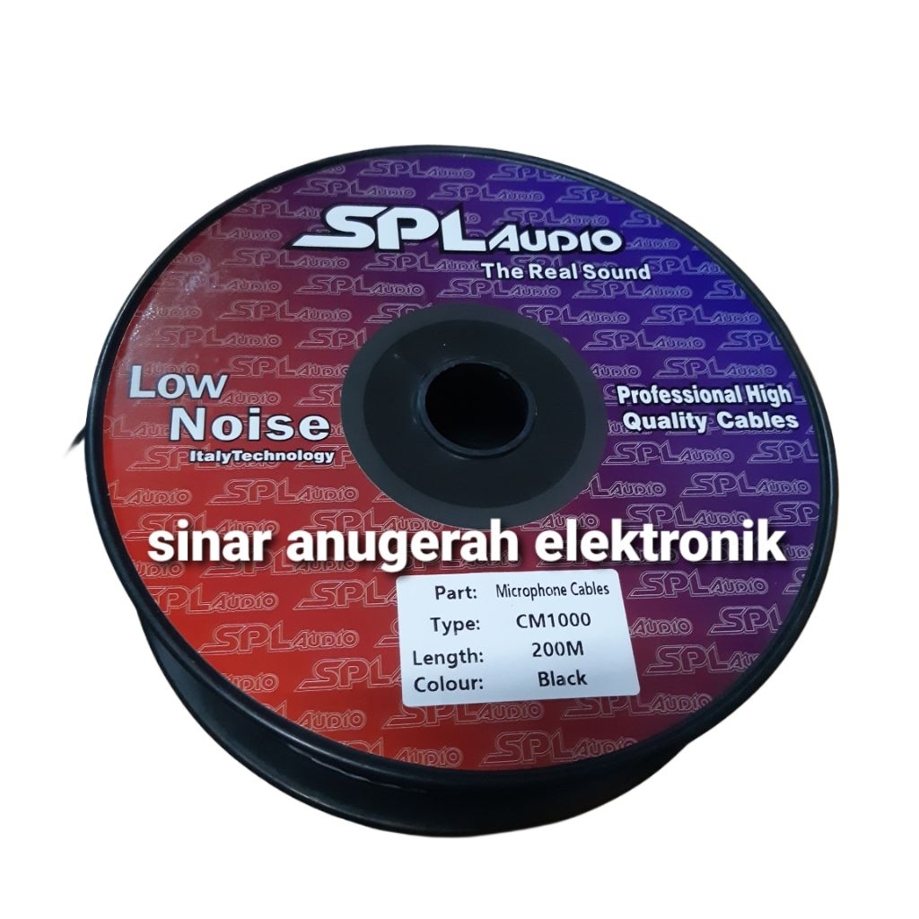 Kabel mic spl audio cm1000 meteran