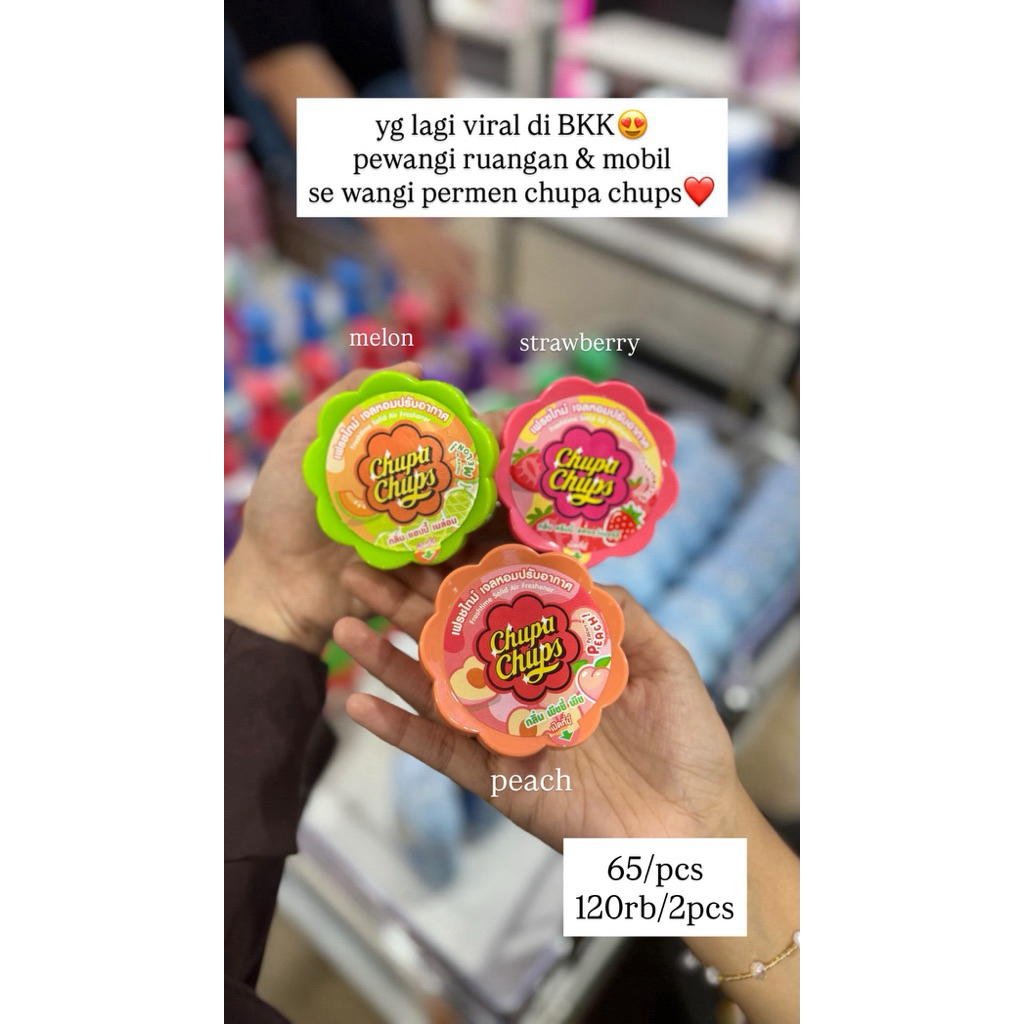 Pengharum Mobil/Ruangan Chupa Chup