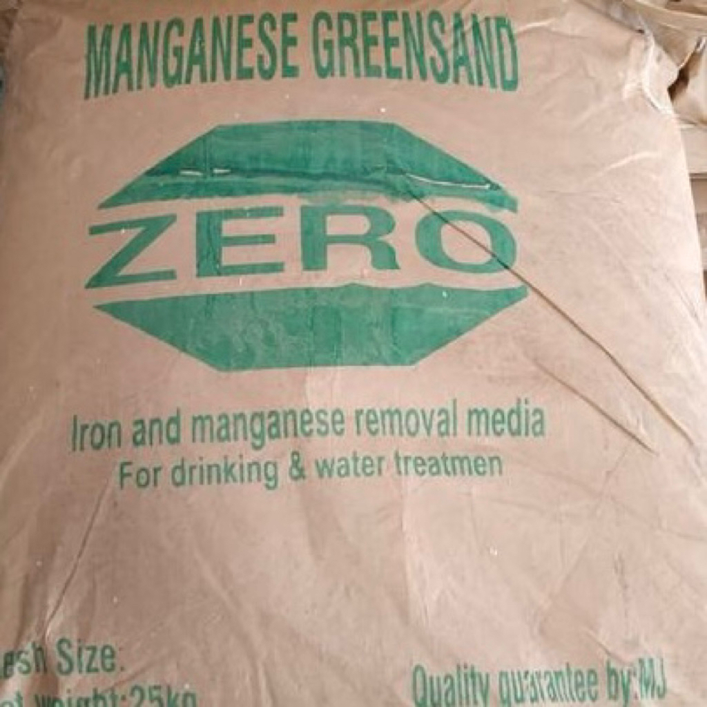 Manganese Greensand Lokal - 25 kg / Manganese Greensand Filter Air 1 Sack - 25 kg