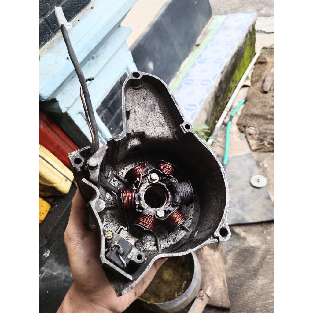 spul original grand KGD modif pengisian fullwave