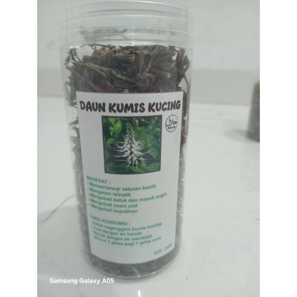 KUMIS KUCING KERING TEA KUMIS KUCING MURNI ALAMI