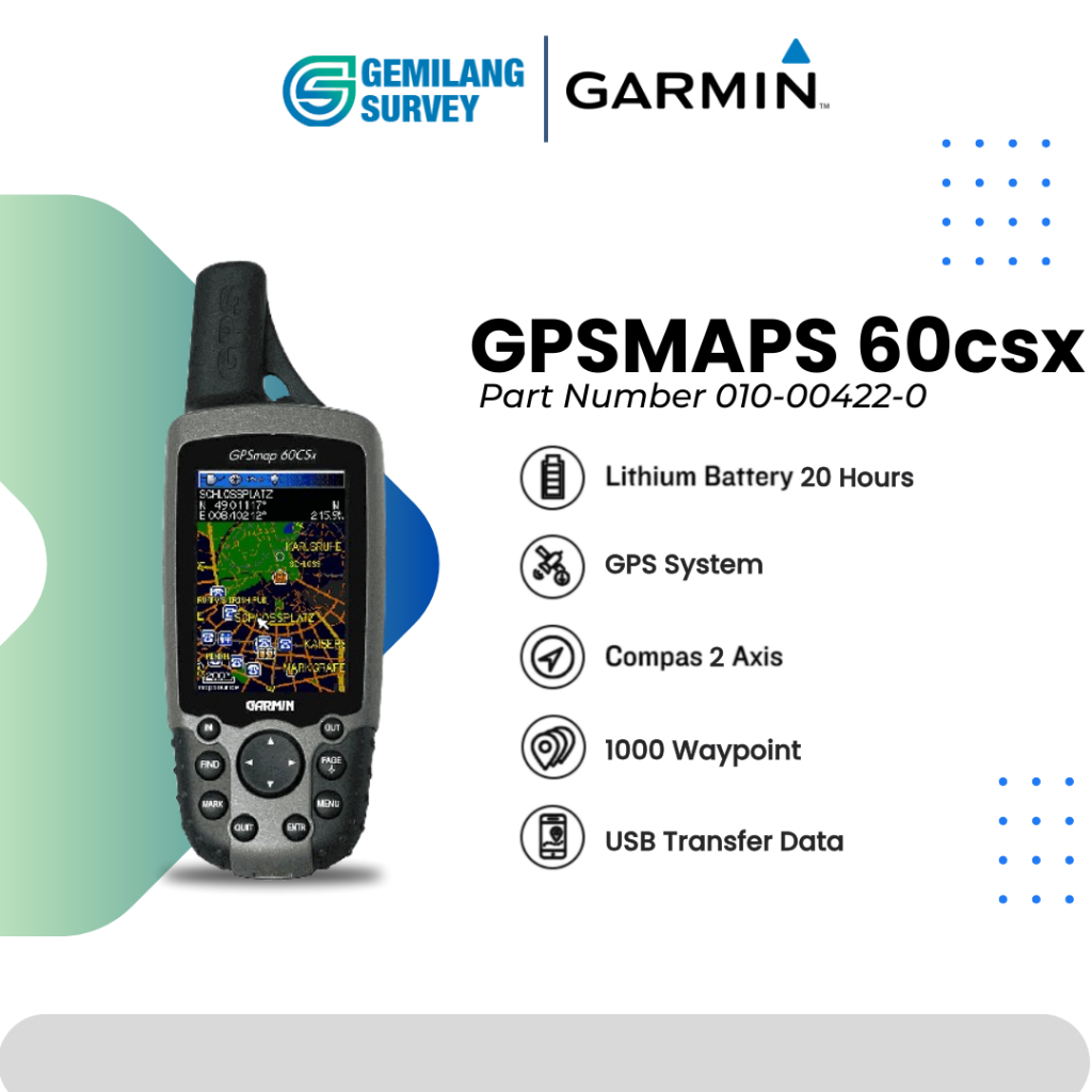 GPS Garmin 60Csx Bekas / Garmin 60Csx Batangan