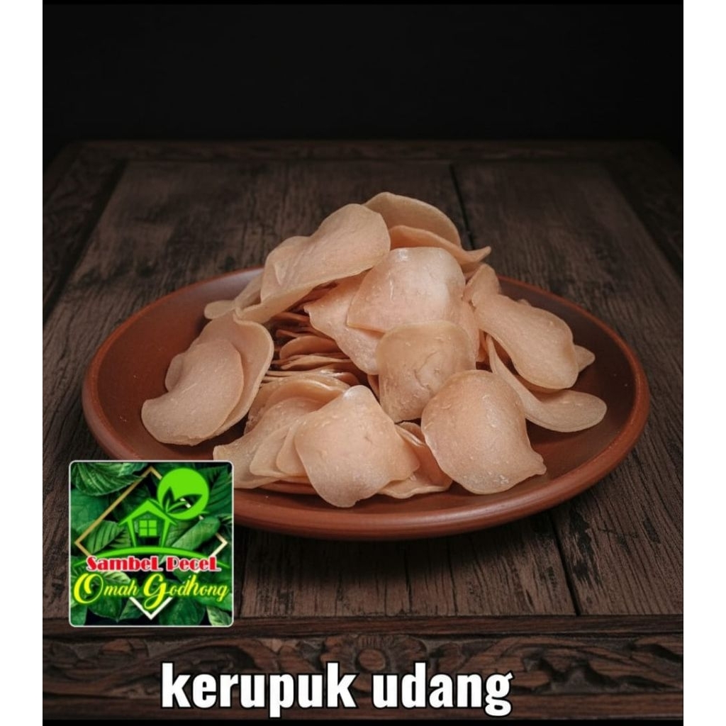 KERUPUK UDANG MENTAH 1 KG