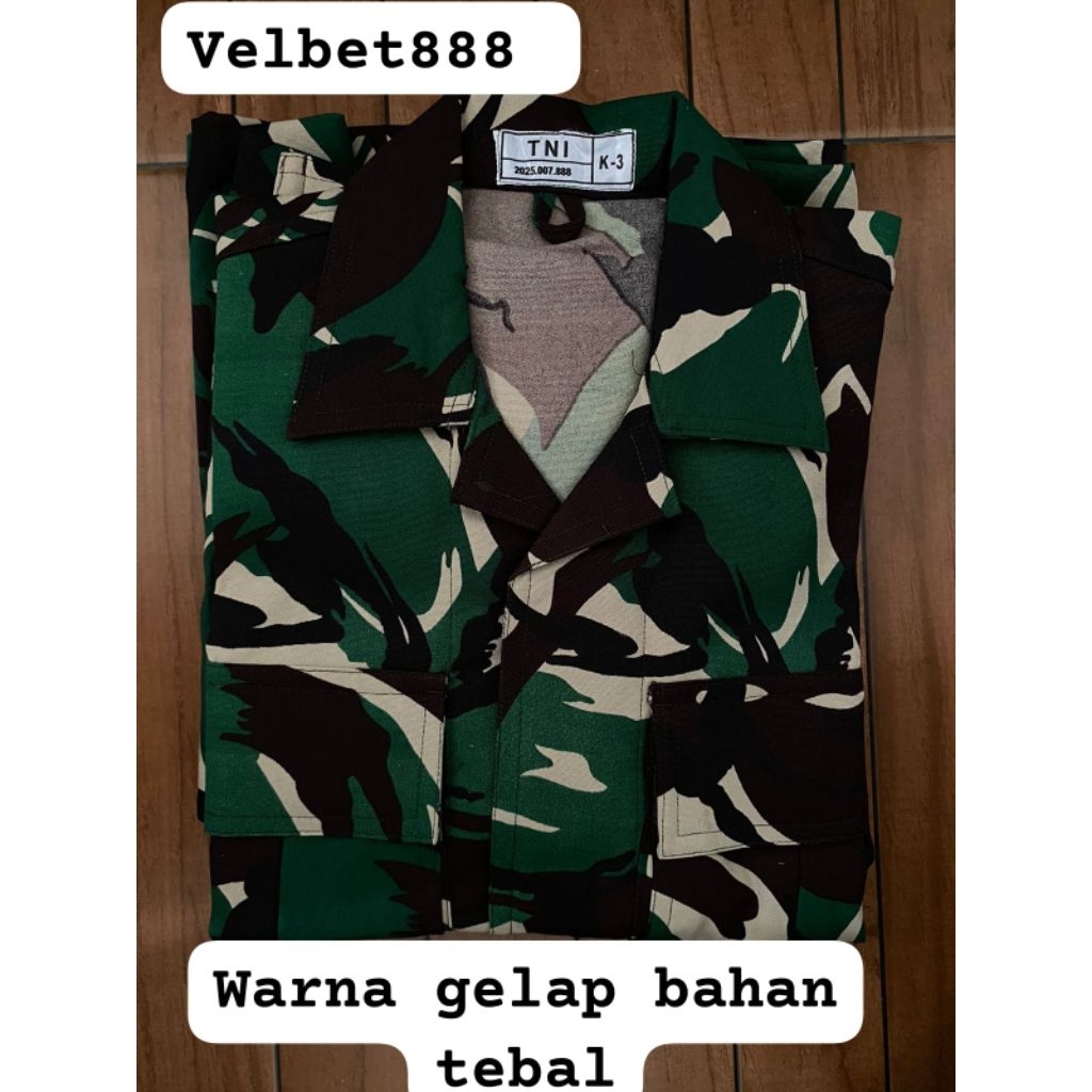 BAJU PDL VELBET888 WARNA GELAP