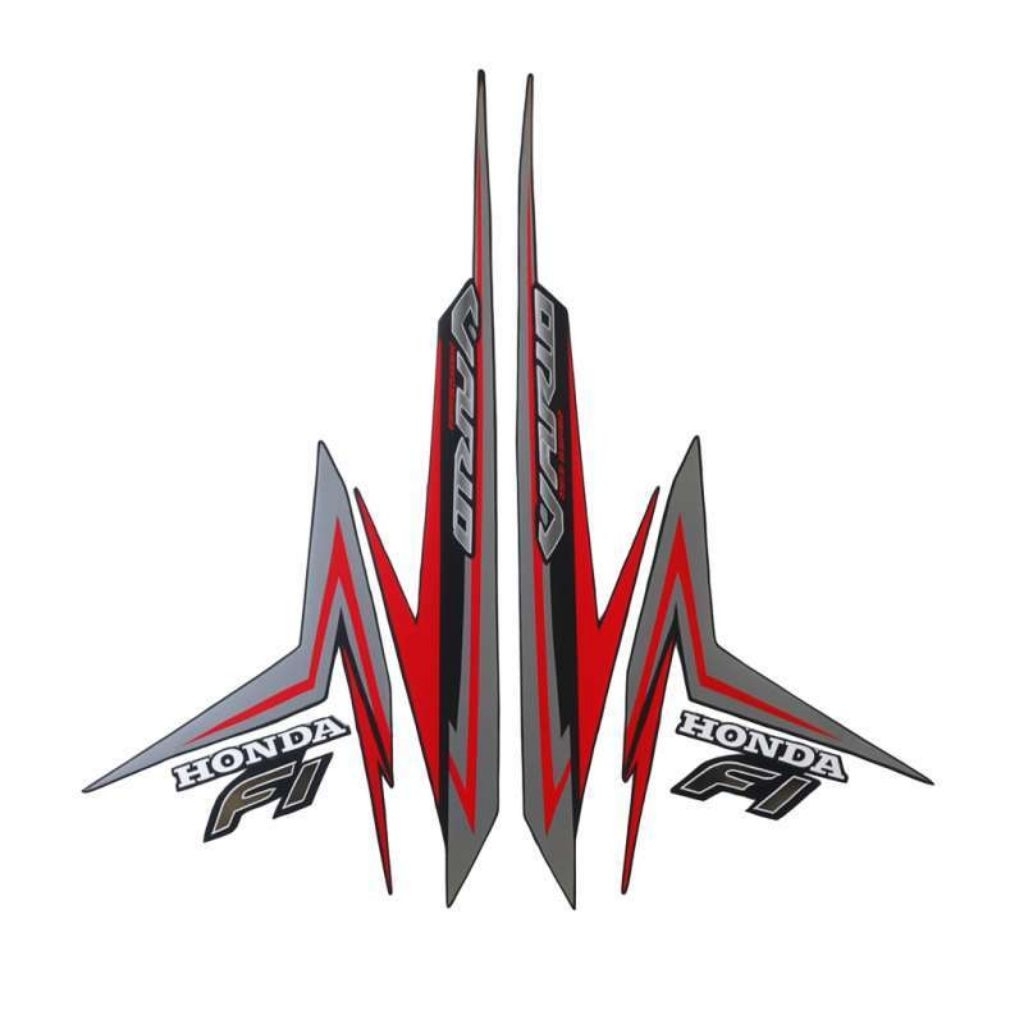 Striping stiker body motor Honda Vario Techno 125 Led 2016 stiker lisg bodi motor vario techno 125 l