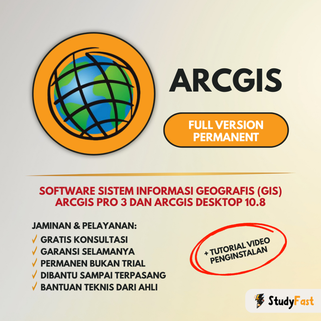 ArcGIS Pro 3.x / ArcGIS Desktop 10.8 – Software GIS Windows