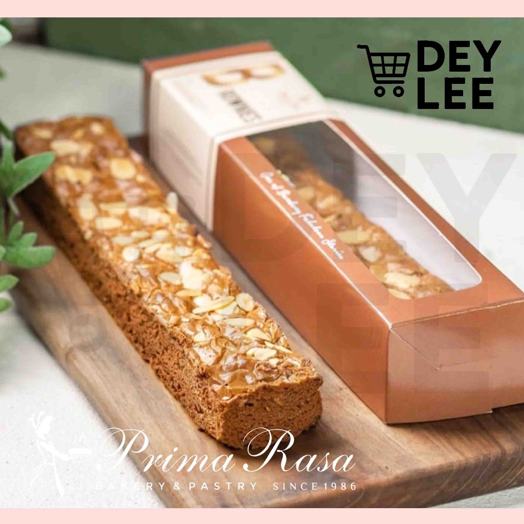 PRIMARASA Brownies Panggang ALMOND LONG Oleh-Oleh Bandung