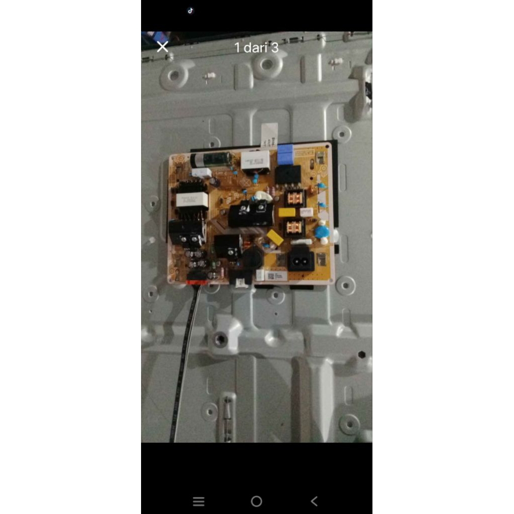 1 set mesin tv samsung android43in