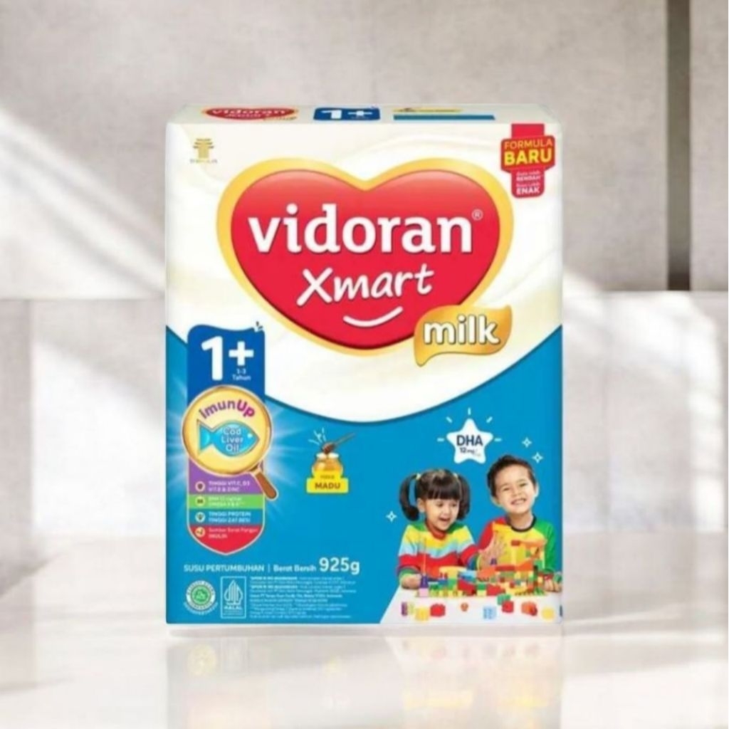 Vidoran Xmart 1+ [900gr] - Susu Formula Pertumbuhan Bayi