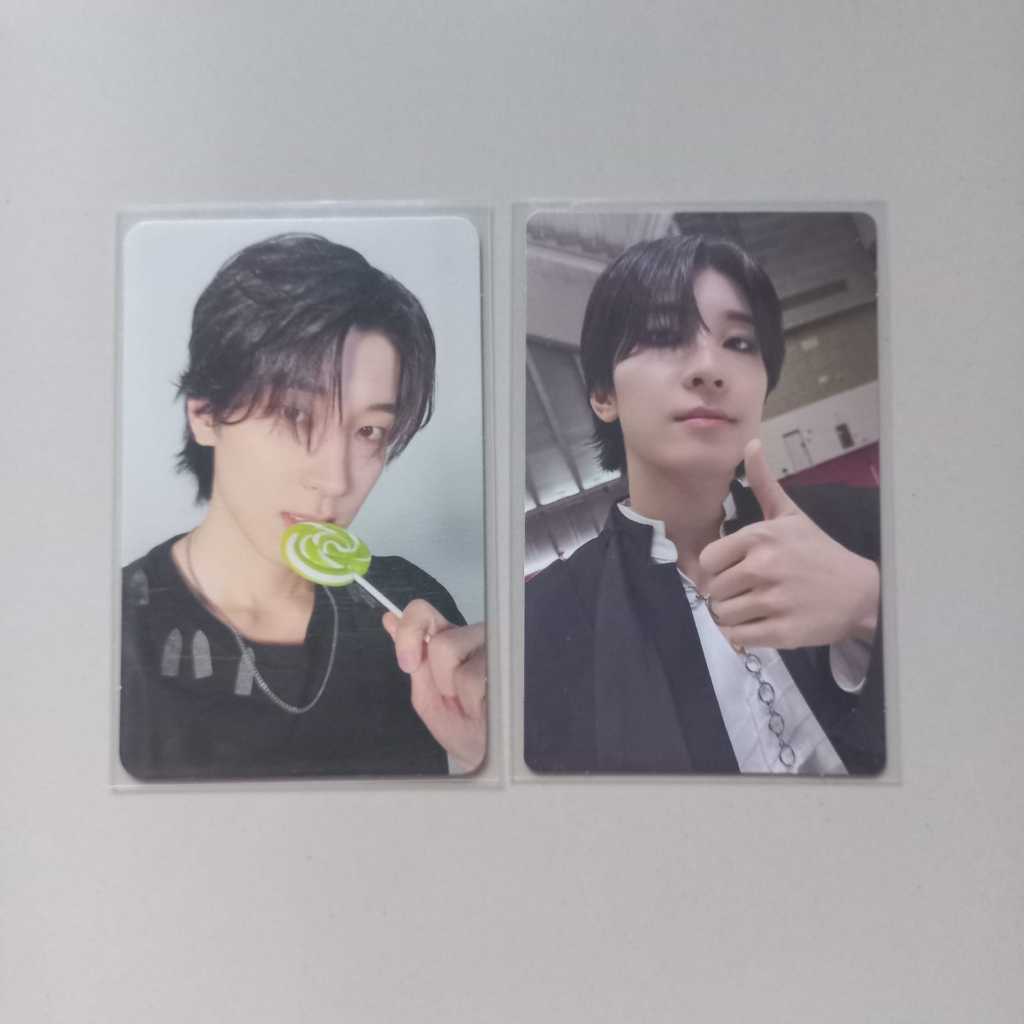 PHOTOCARD WONWOO SEVENTEEN OFFICIAL || PC WONWOO STF LOLLIPOP + IRH WEVERSE