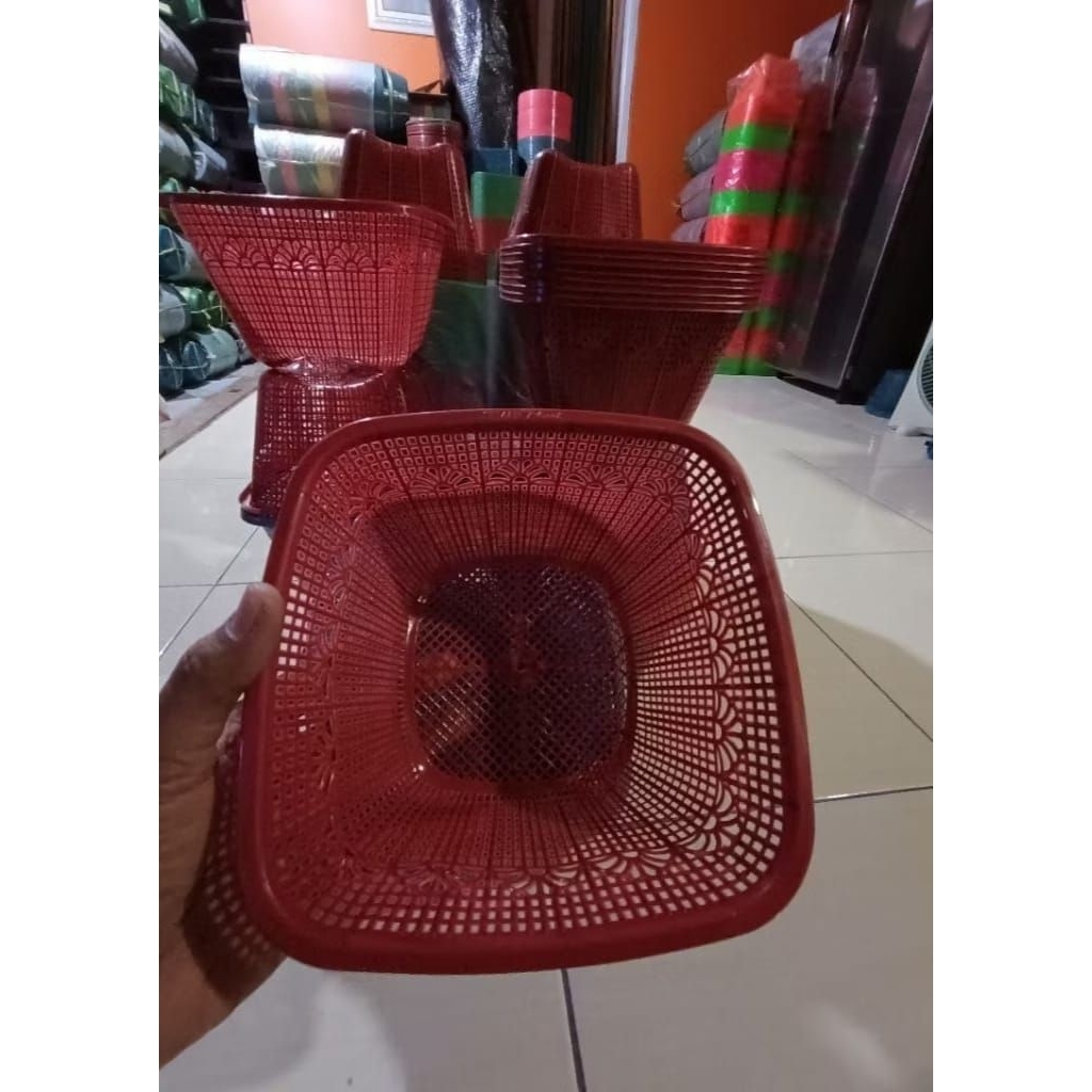 50 pcs WAKUL KOTAK MINI KENDUREN HAJATAN CETENG WADAH NASI