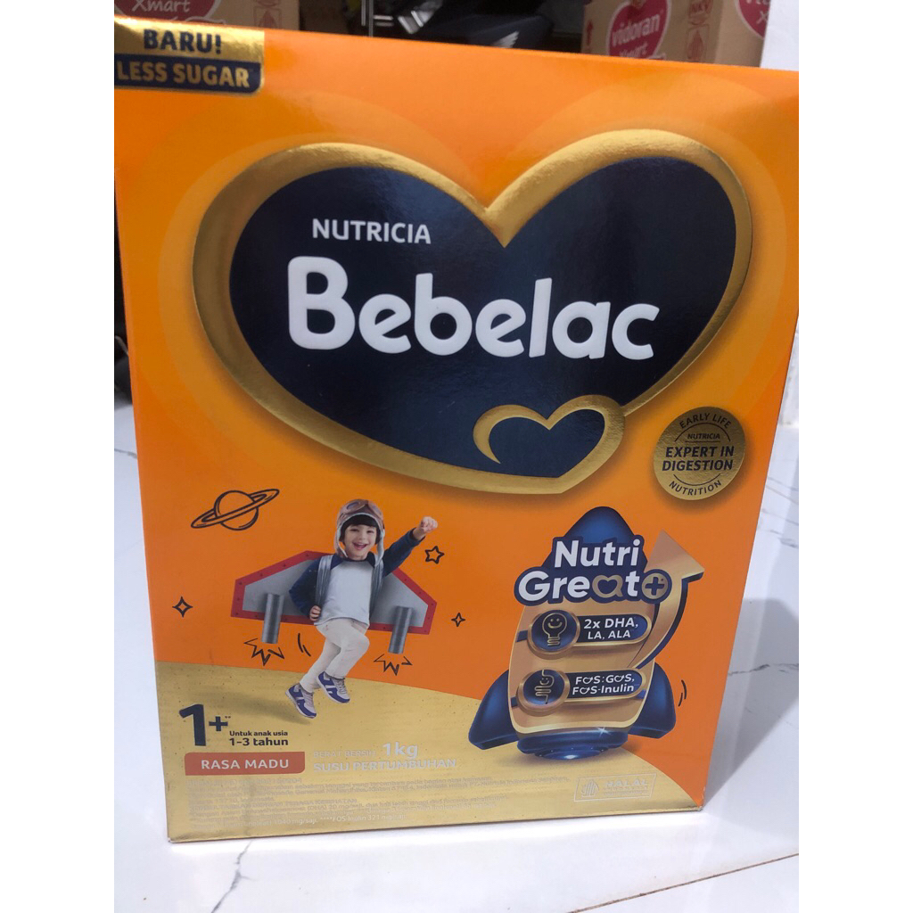SUSU FORMULA BEBELAC 1+ MADU 1KG