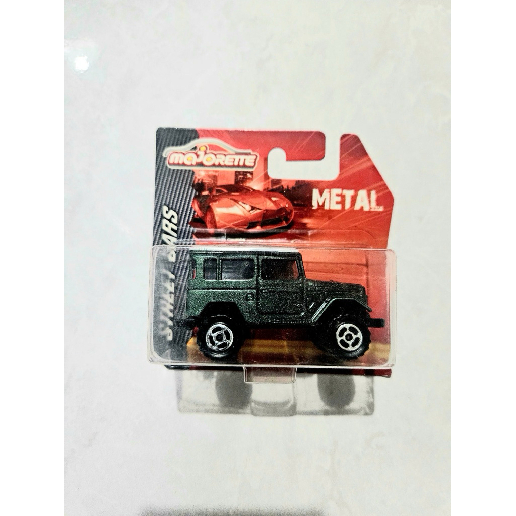 Majorette Green Metalic TOYOTA LAND CRUISER 4x4