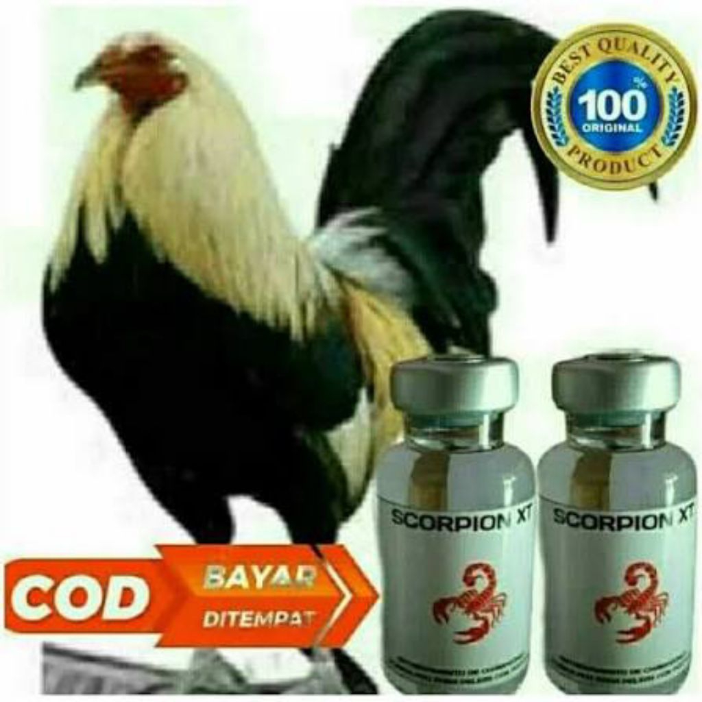 Doping Ayam Aduan - Scorpion XT - Doping Ayam Aduan Injeksi Suntik Laga Philipina Original