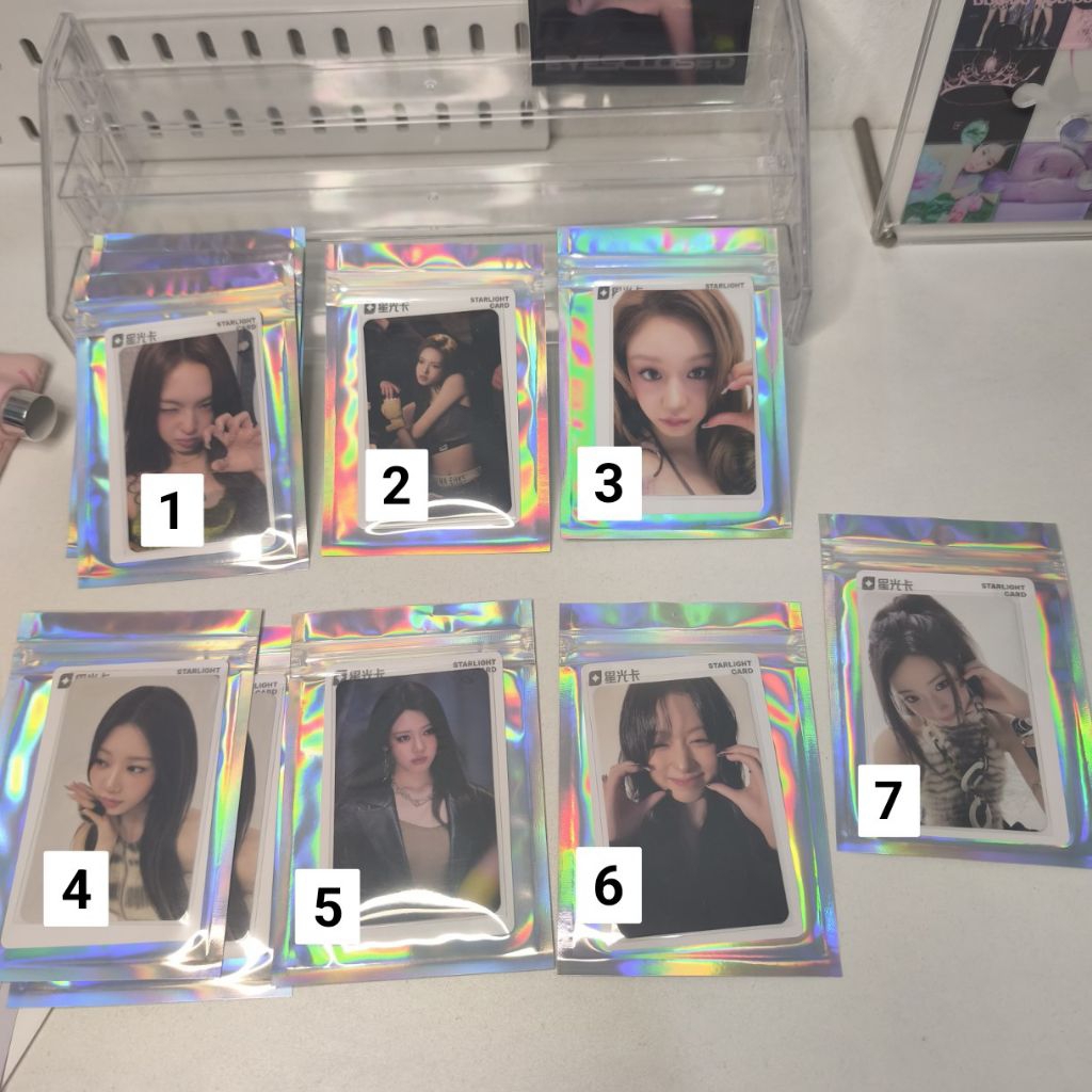 QQ MUSIC BABYMONSTER OFFICIAL PHOTOCARD