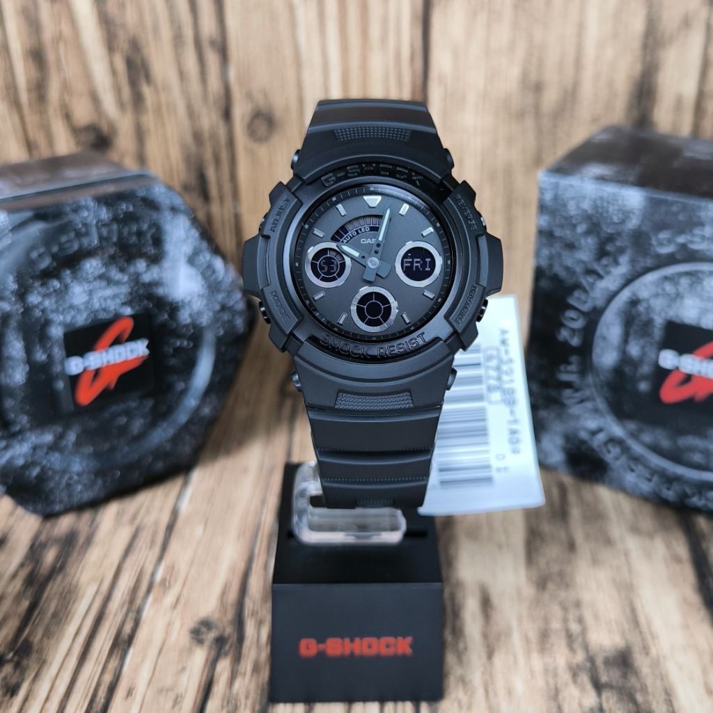 Jam tangan Original Gshock G-Shock AW-591BB AW591BB Blackout
